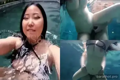 Pasangan Ngentot di Kolam Renang Cari Sensasi Baru